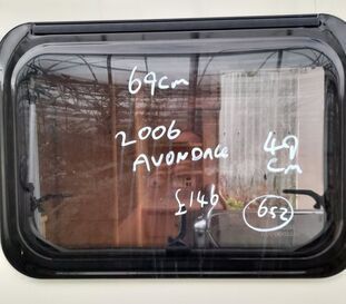 Avondale caravan kitchen window 