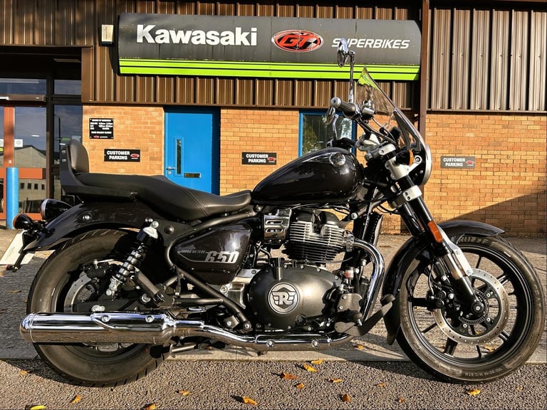 image for 2023 73 Plate Royal Enfield SUPER METEOR 650 Astral Black Motorcycle