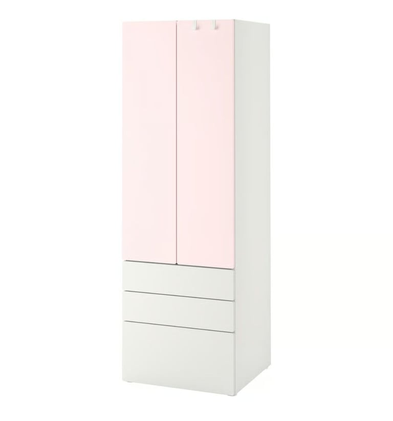 Ikea Pink Wardrobe