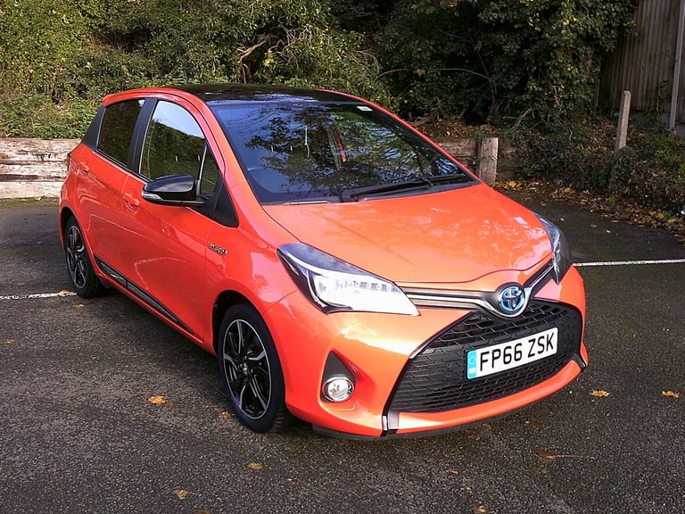 2016 Toyota Yaris 1.5 Hybrid Orange Edition 5dr CVT HATCHBACK Petrol/Electric Hybrid Automatic