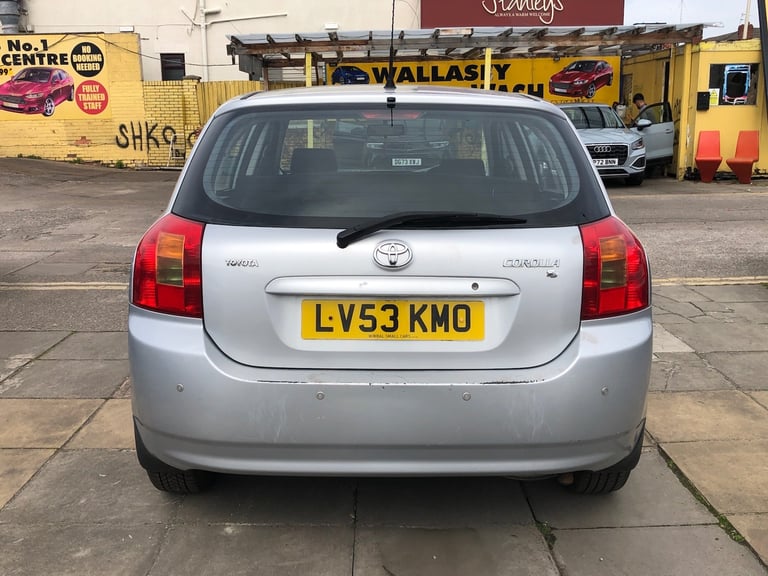 2003 Toyota Corolla 1.6 VVT-i T3 5dr Auto HATCHBACK Petrol Automatic