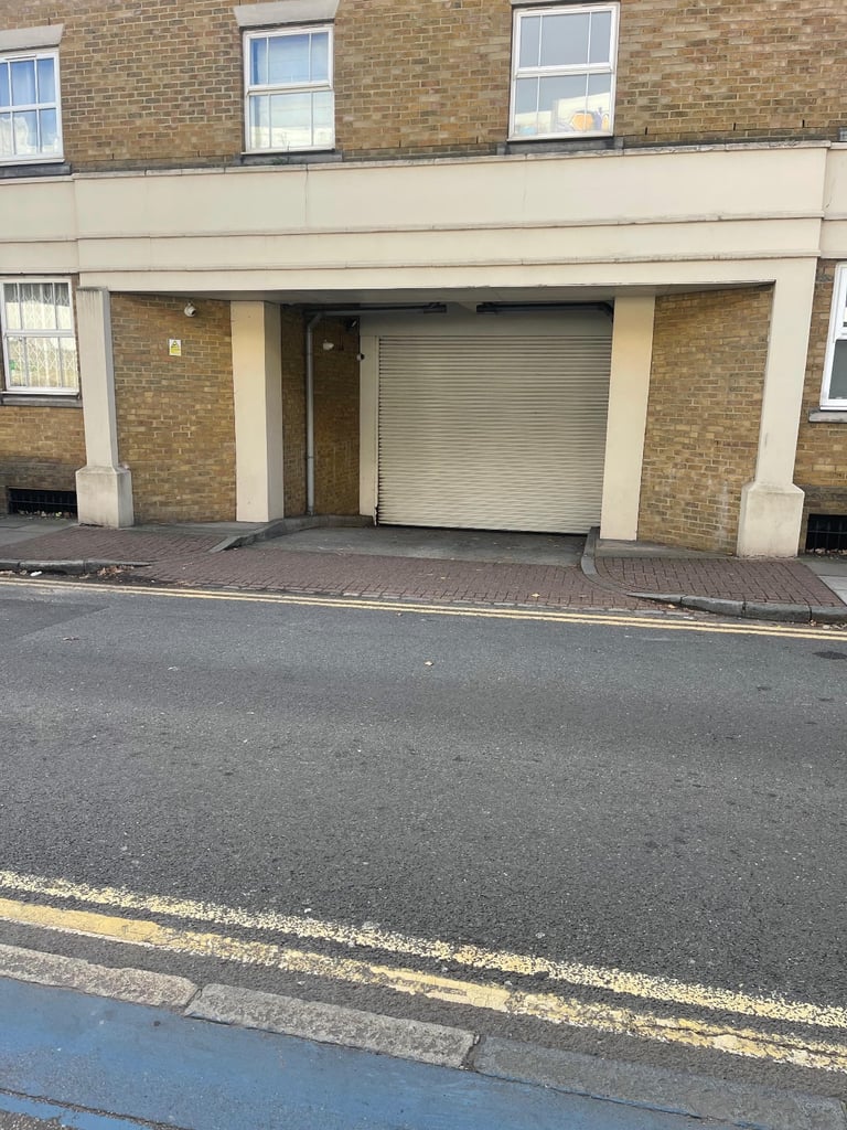 Secure London Underground car park garage space