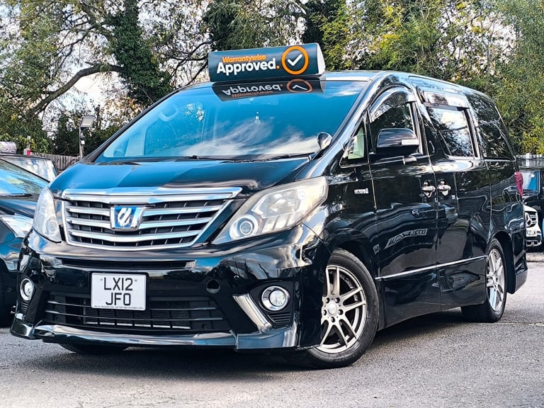 2012 Toyota Alphard 2.4 Hybrid 7 Seats PS CC Leather D-Roof Executive Lounge ULEZ Free MPV Petrol...