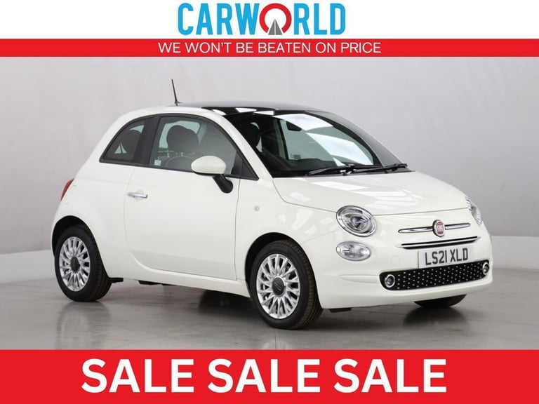 2021 Fiat 500 1.0 MHEV Lounge Hatchback 3dr Petrol Manual Euro 6 (s/s) (70 bhp) Hatchback Petrol ...