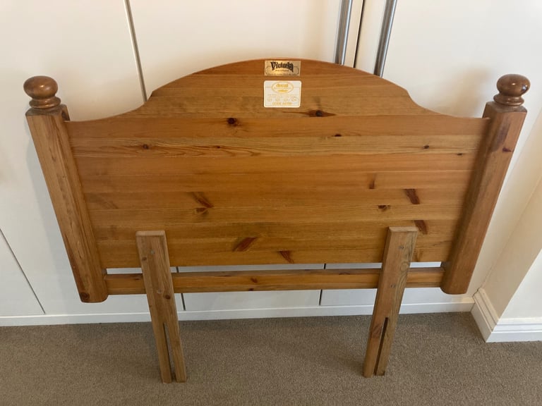 Single pine ducal headboard (x2 available)