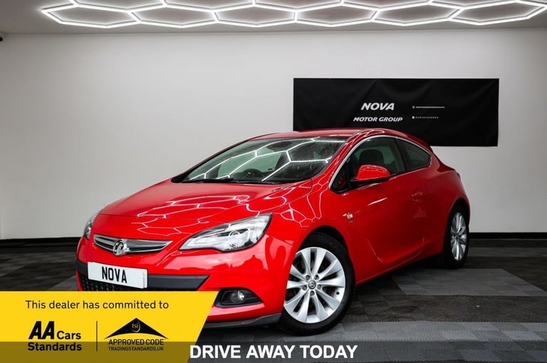 2016 Vauxhall Astra GTC 1.4i Turbo SRi Coupe 3dr Petrol Manual Euro 6 (s/s) (140 ps) Coupe Petrol...