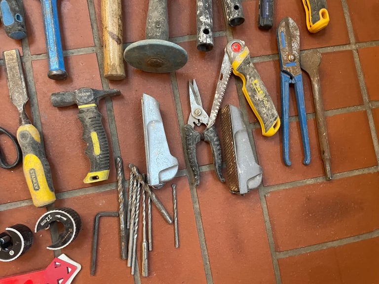 Bundle of builders tools 