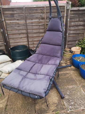 Helicopter Hammock Swing Chair Replacement Grey Cushion in Wisbech Cambridgeshire Gumtree
