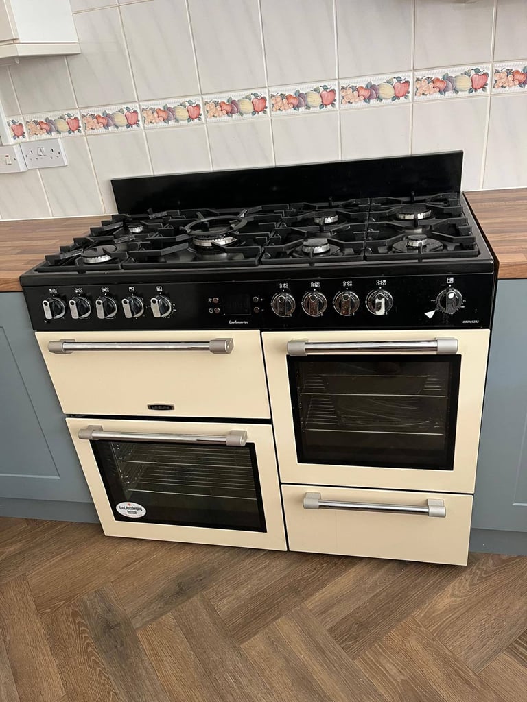 Leisure Cookmaster ck110f232c 110cm Dual Fuel Range Cooker in Cream