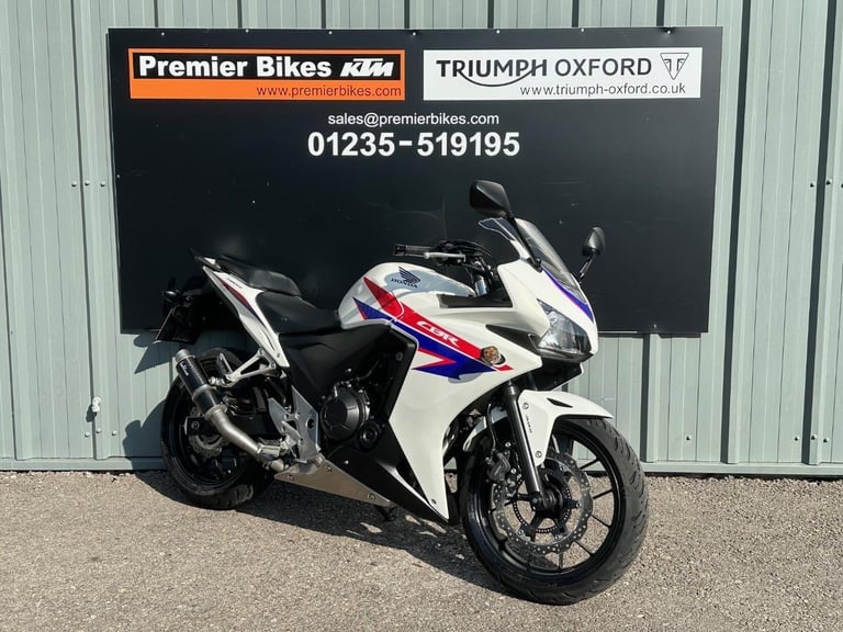 STUNNING LOW MILEAGE 2014/14 HONDA CBR500R ABS MOTORCYCLE 