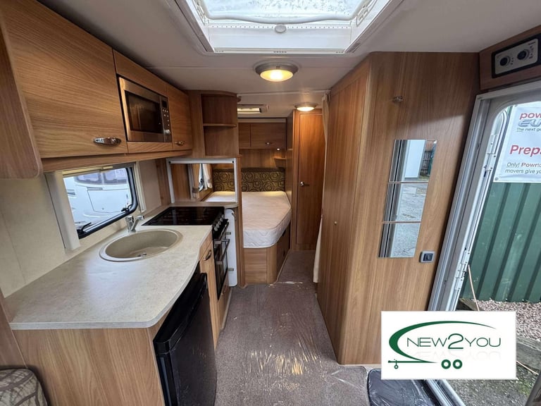 2013 Swift Coastline Esprit 4 Berth FIXED BED Caravan -STOCK NO E226