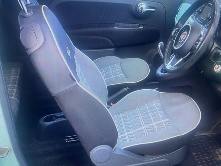 2015 Fiat 500 1.2 Lounge Hatchback 3dr Petrol Dualogic Euro 6 (s/s) (69 bhp) Hatchback Petrol Aut...