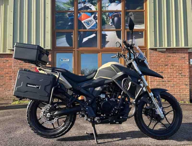 Lexmoto RX1 125 Adventure bike.
