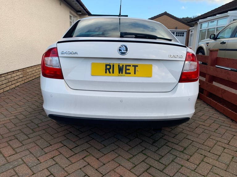 Personal Number plate R1WET