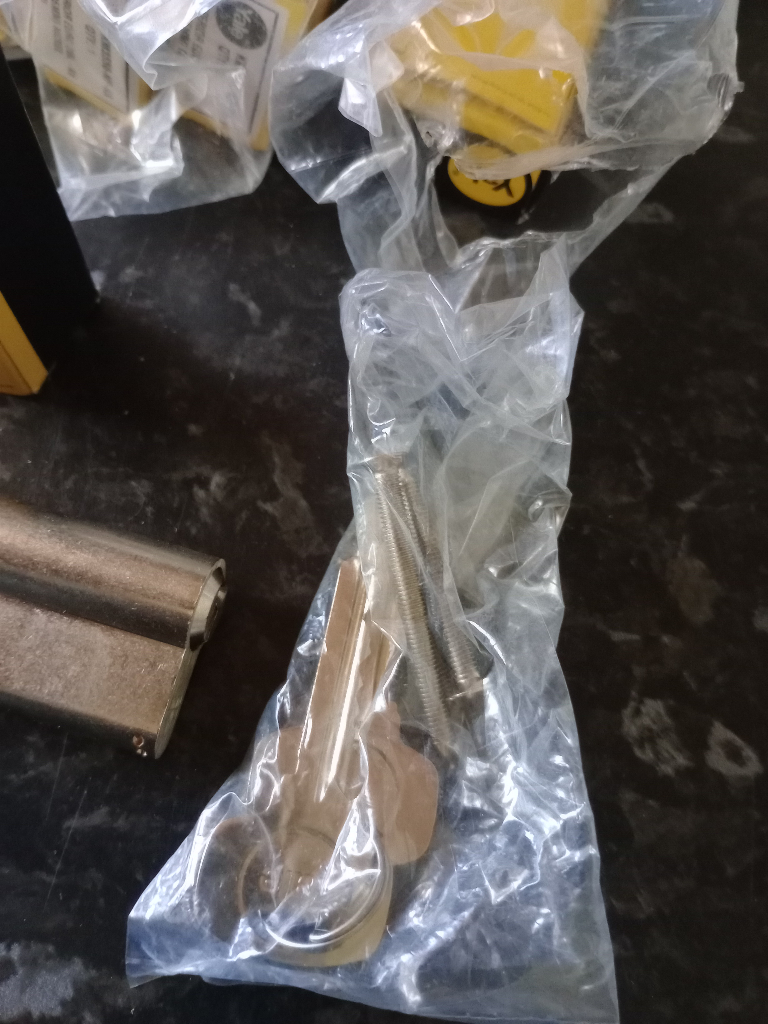 Composite Yale door locks 
