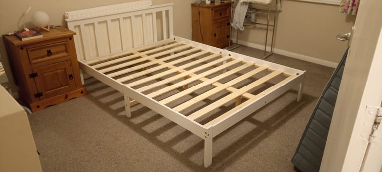 image for Bed frame and mattress - Standard Double