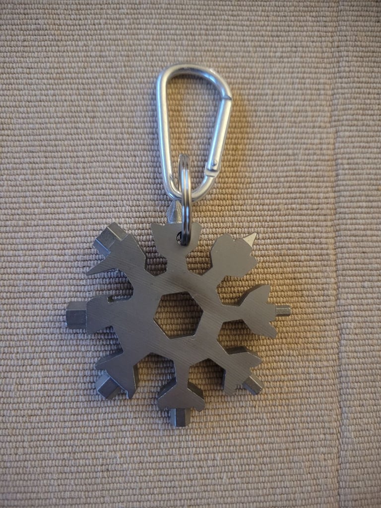 Multitool keychain