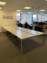 Herman Miller 6 Seater Office Bench/Pod Desks/Tables 