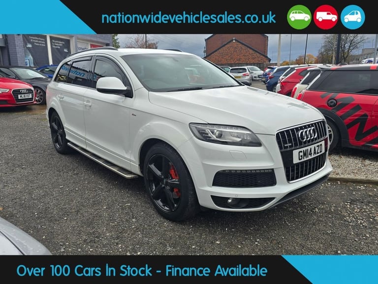 2014 Audi Q7 3.0 TDI V6 S line SUV 5dr Diesel Tiptronic quattro Euro 5 (s/s) (204 ps) Diesel Auto...