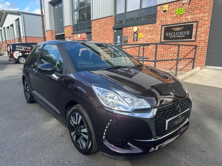 2017 DS Automobiles DS 3 1.2 PureTech Chic Euro 6 3dr HATCHBACK Petrol Manual