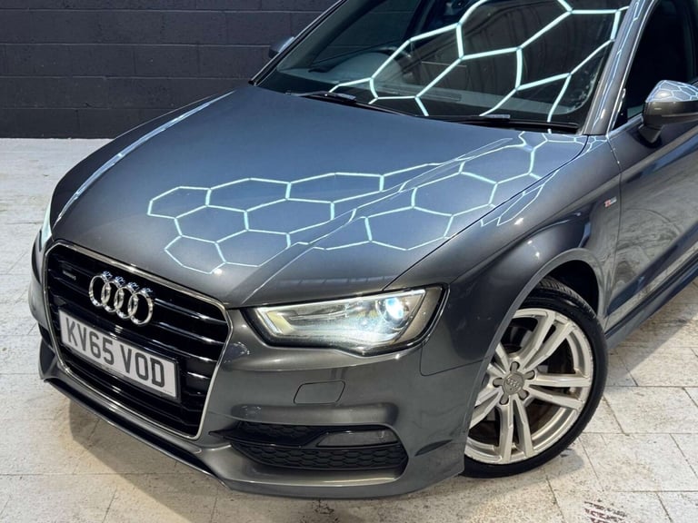 2015 Audi A3 2.0 A3 S Line TDI Quattro Semi-Auto 4WD 4dr Saloon Diesel Automatic