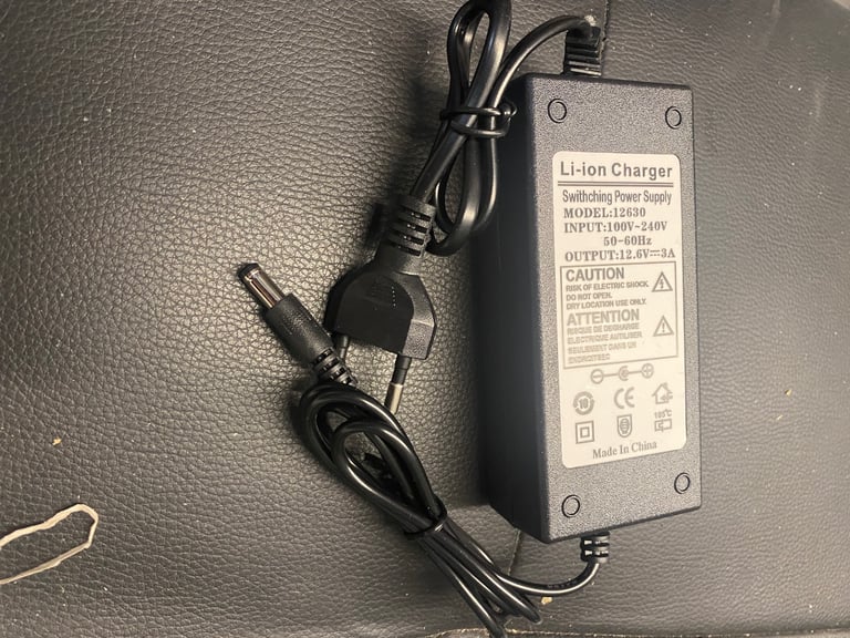 Two 12v 40ah boot scooter battery’s with charger