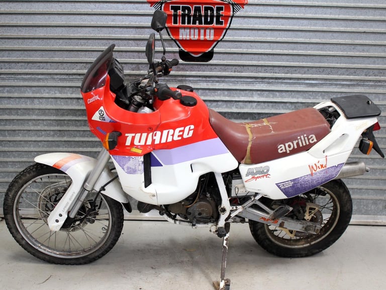 1990 90 APRILIA TUAREG 125 WIND 2T 2 STROKE TRADE SALE PROJECT BARN FIND IMPORT