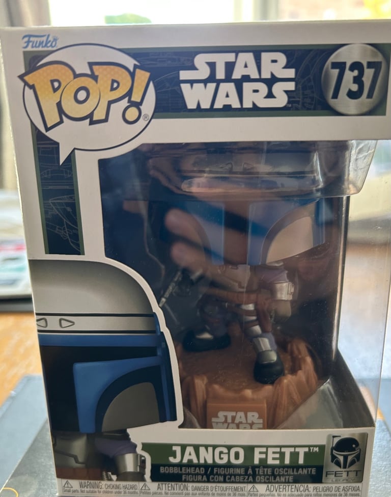 image for Star Wars Jango Fett 737 Funko Pop! figure (new condition)