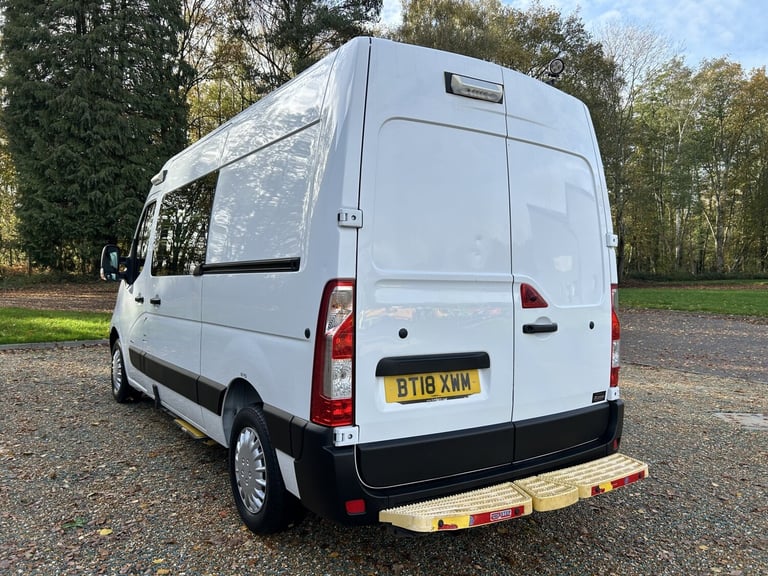 2018 VAUXHALL MOVANO 2.3 CDTi 130 WELFARE MESS CREWCAB VAN MWB CAMPER CONVERSION