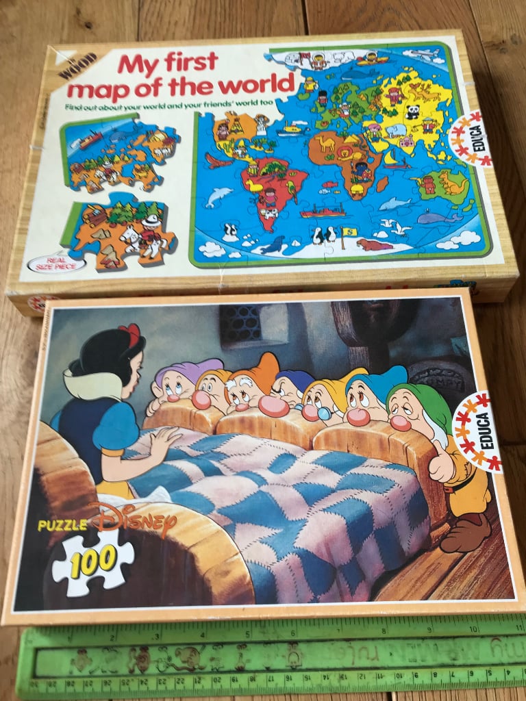image for Vintage Educa Children's Puzzles