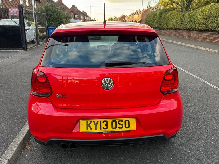 2013 Volkswagen Polo 1.4 TSI 180 GTI 5dr DSG Auto ULEZ HATCHBACK Petrol Automatic