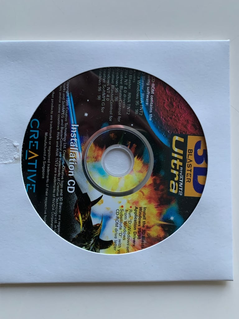 CREATIVE 3D BLASTER 32MB GRAPHICS PROCESSING UNIT BOXED