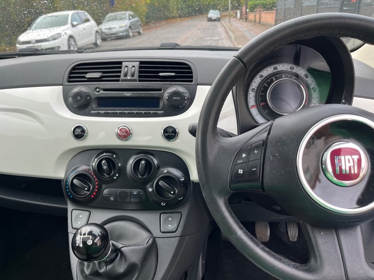 Fiat, 500, Hatchback, 2010, Manual, 1242 (cc), 3 doors
