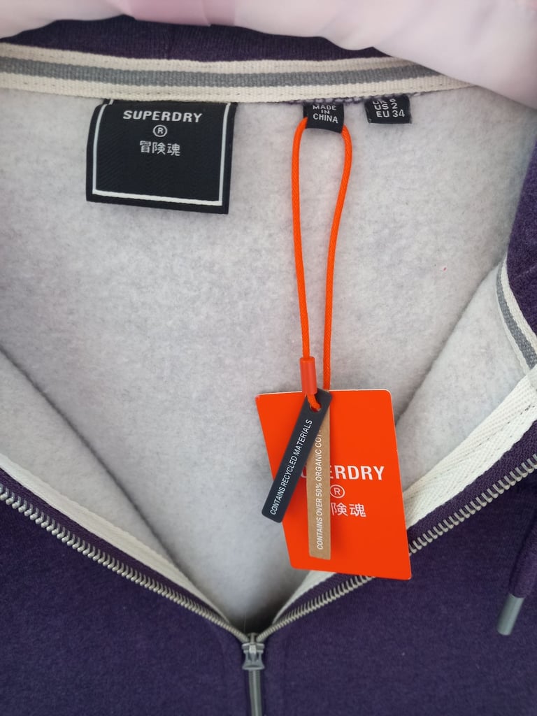 Superdry ladies Hooded Jacket.