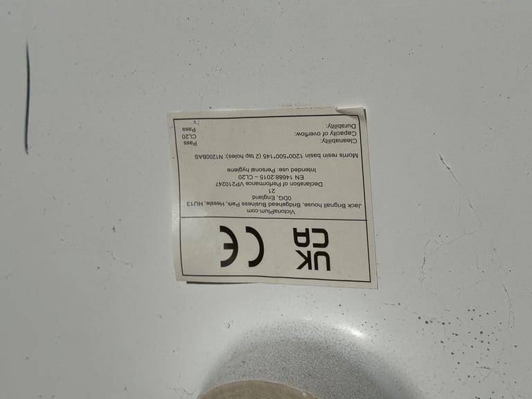 Double vanity sink - composite resin
