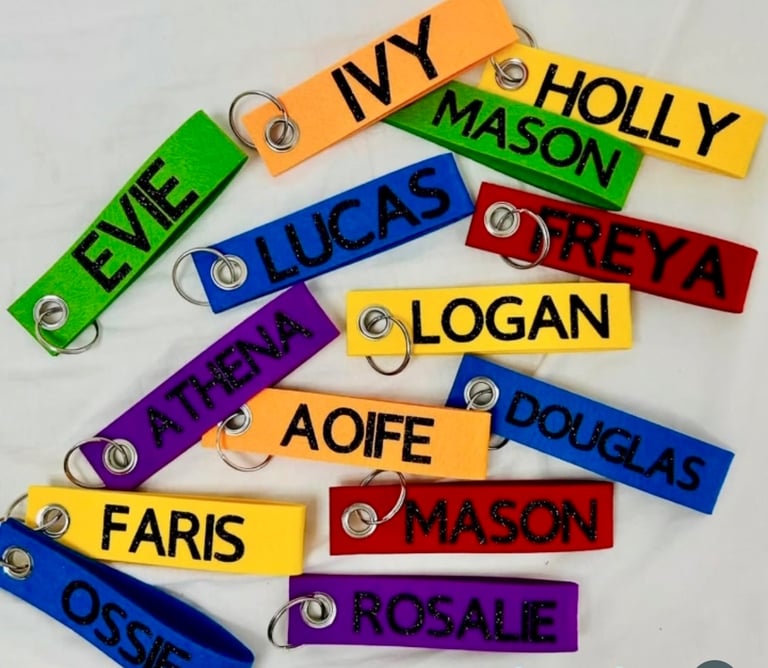 image for Stocking filler Personalised keyring