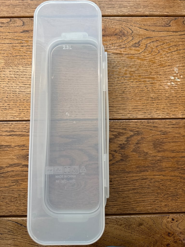 Plastic storage bottles and tubs