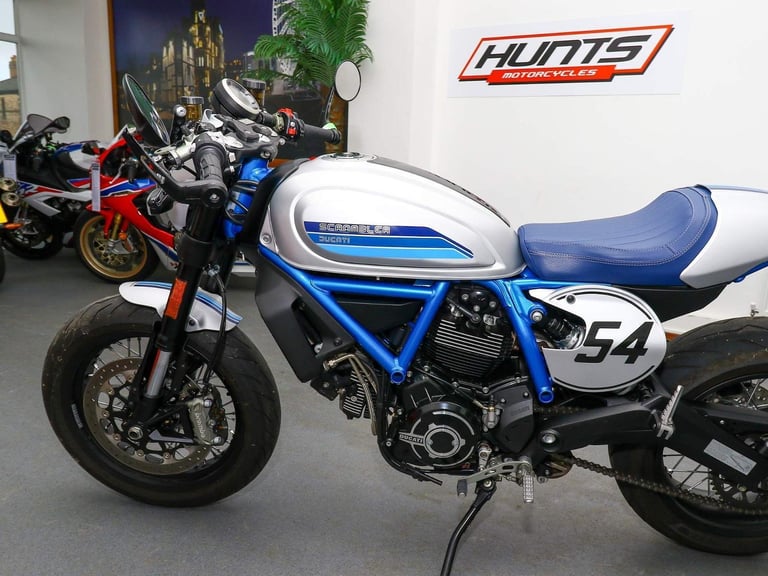 2019, '19 Ducati Scrambler Café Racer. ONLY 2,629 MILES. Termignoni Pipe. £7,495