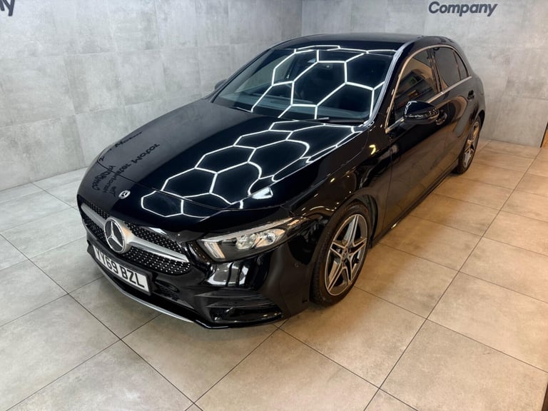 2019 Mercedes-Benz A-Class 1.5 A180d AMG Line (Executive) 7G-DCT Euro 6 (s/s) 5dr HATCHBACK Diese...