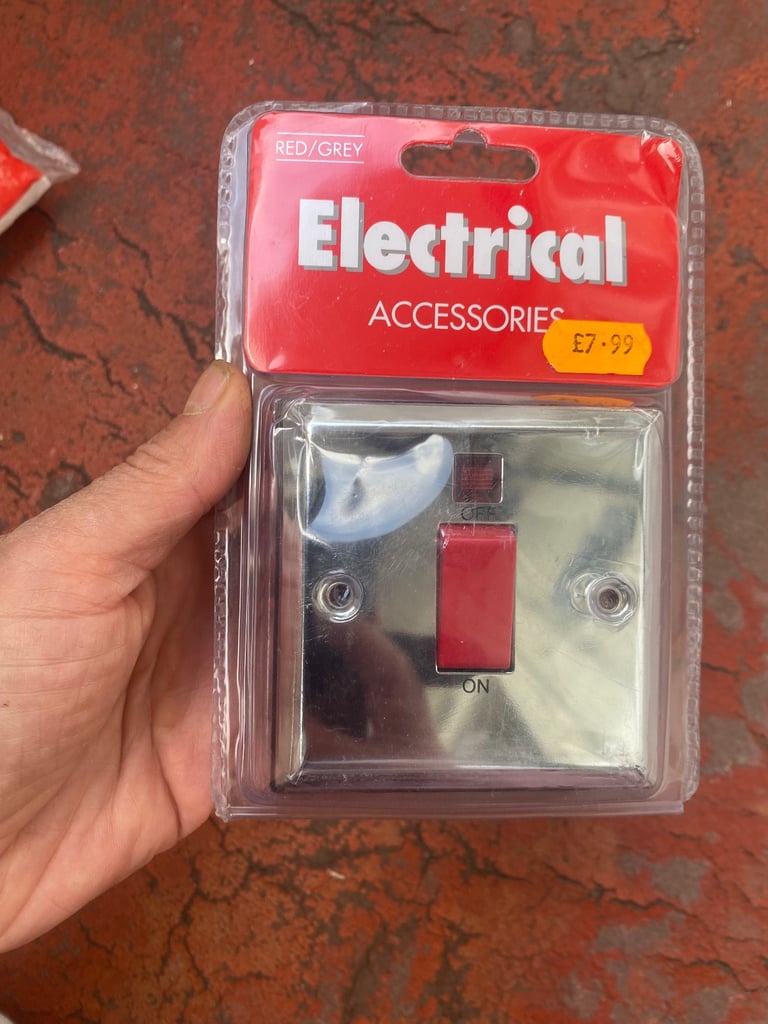 Electrical Installation Kit – MK Sockets, Switches, Back Boxes & Tools – £36.99