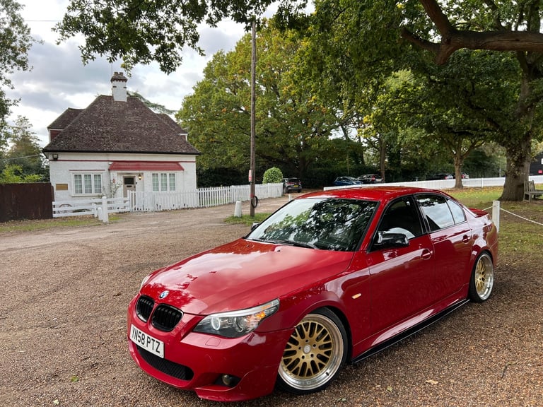 BMW 530D COBRA IMOLA RED MSPORT