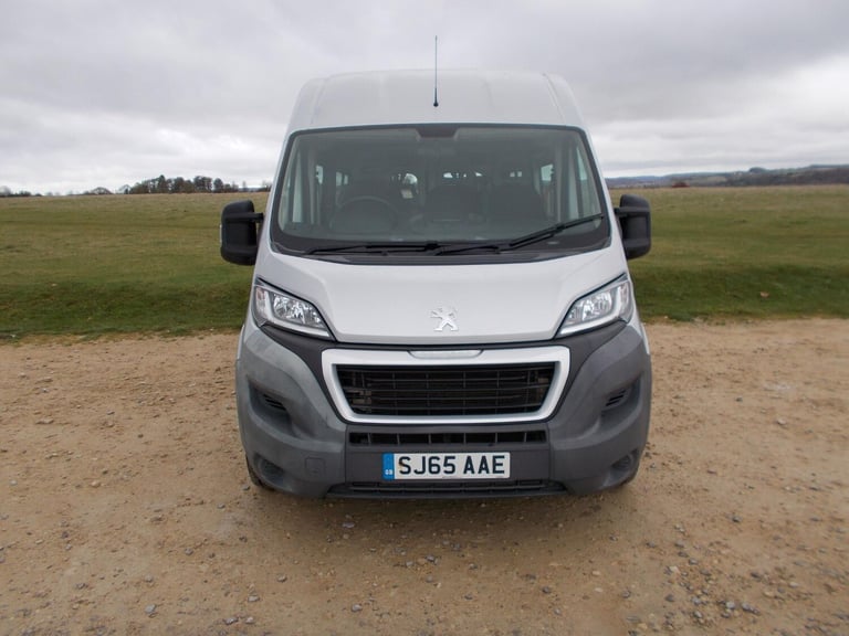 2015 PEUGEOT BOXER 335 L3 H2 LWB WHEELCHAIR ACCESSIBLE DISABLED MOBILITY MINIBUS