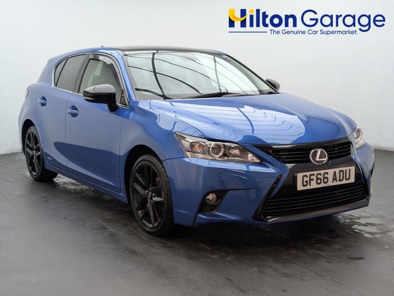 2016 Lexus CT 1.8 200h Sport Hatchback 5dr Petrol Hybrid CVT Euro 6 (s/s) (136 ps) BLUETO HATCHBA...
