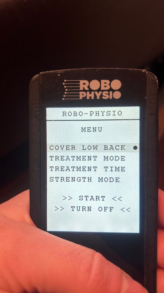 Physio automated massage bed / back hug bed