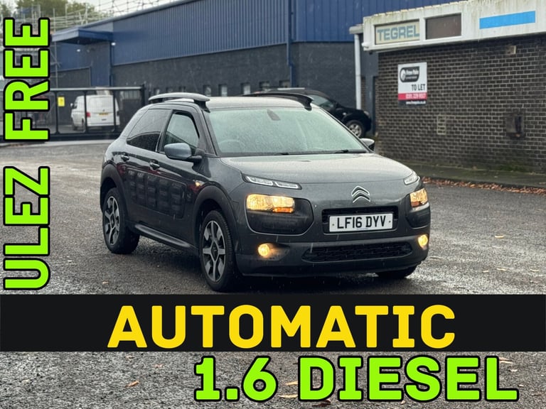 2016 Citroen C4 Cactus 1.6 BlueHDi Flair 5dr ETG6 HATCHBACK Diesel Semi Automatic