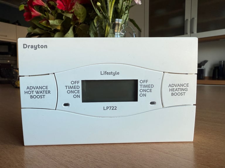 Drayton Lifestyle LP722 7 Day Electronic Heating Timer Programmer