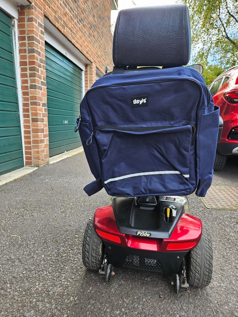 Mobility scooter red