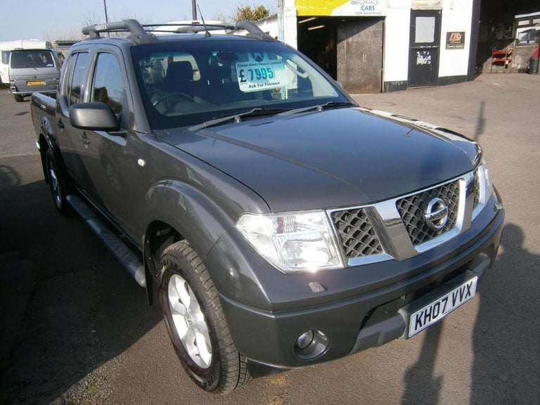 2007 Nissan Navara Double Cab Pick Up Outlaw 2.5dCi 169 4WD PICK UP Diesel Manua