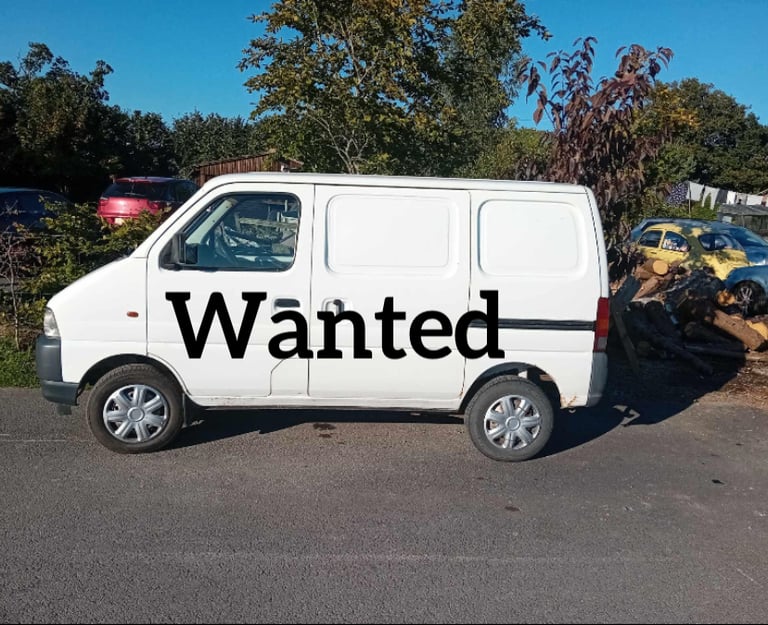 Wanted suzuki carry vans cash waiting