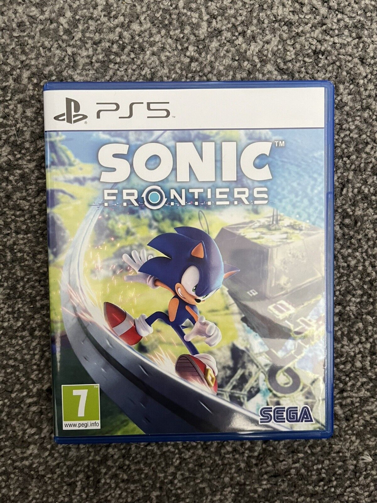 PS5 Sonic Frontiers in mint condition like new